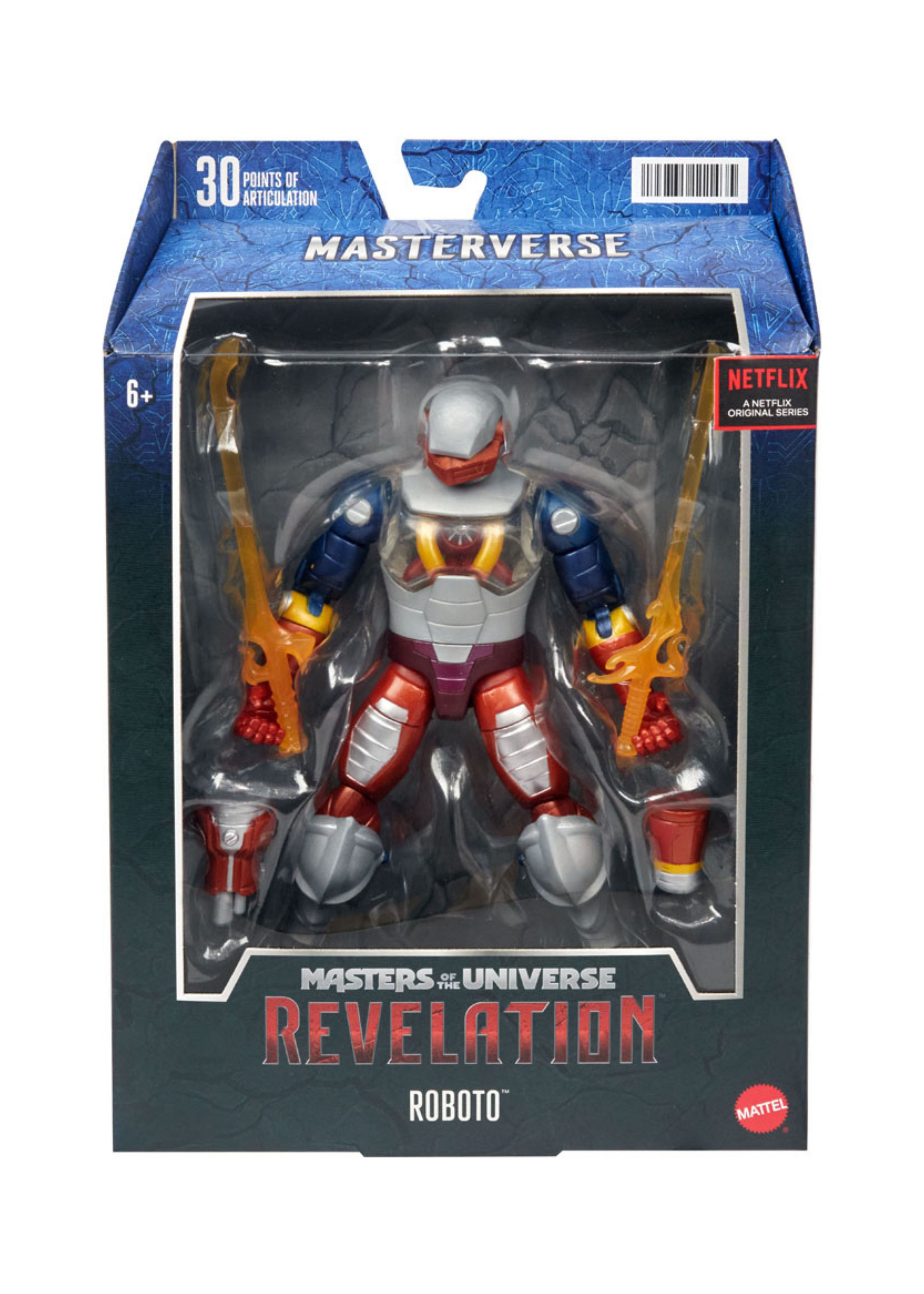 Masters of the Universe: Revelation Masterverse Action Figure Roboto 18 cm