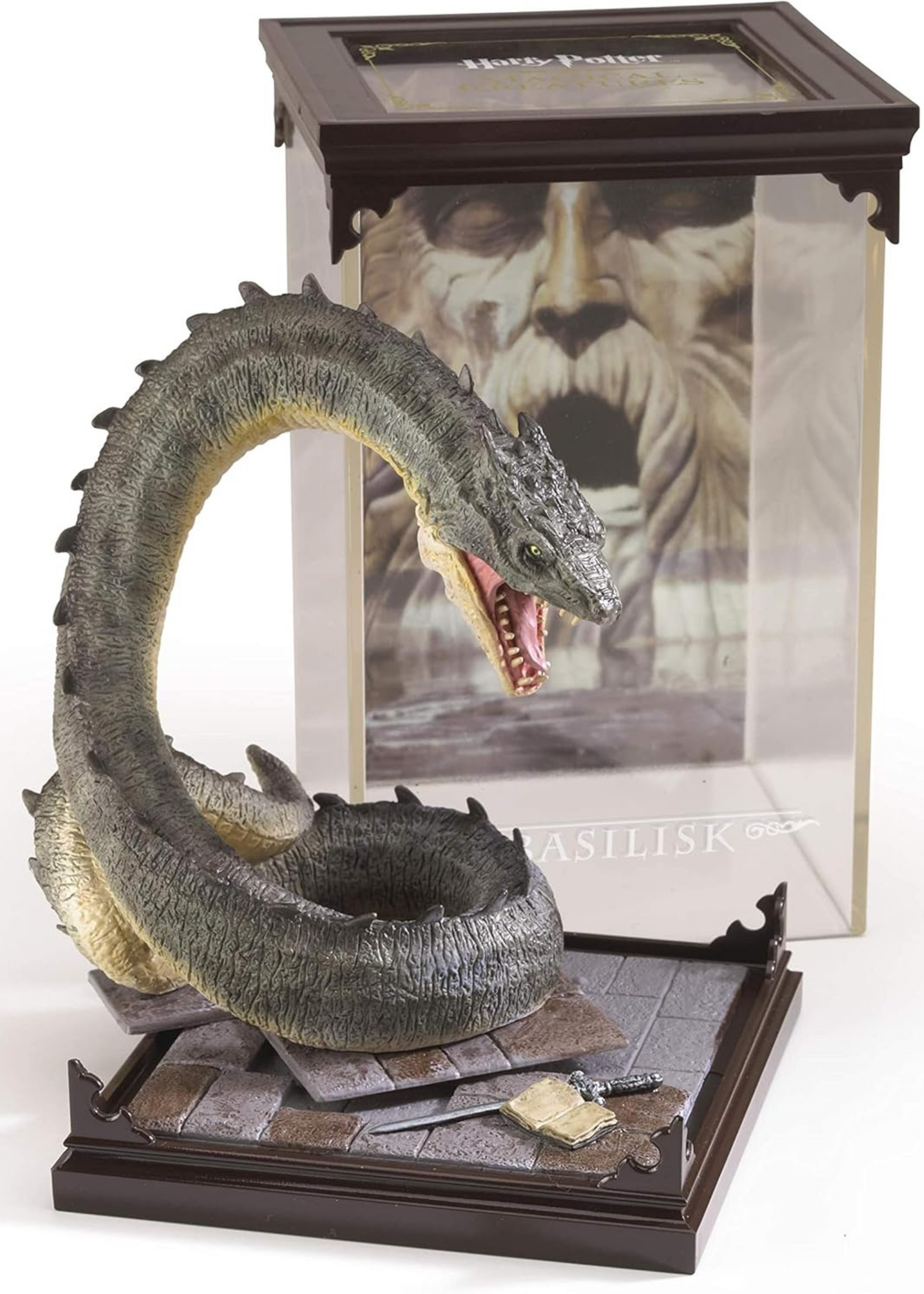 Harry Potter: Magical Creatures Statue Basilisk 19 cm