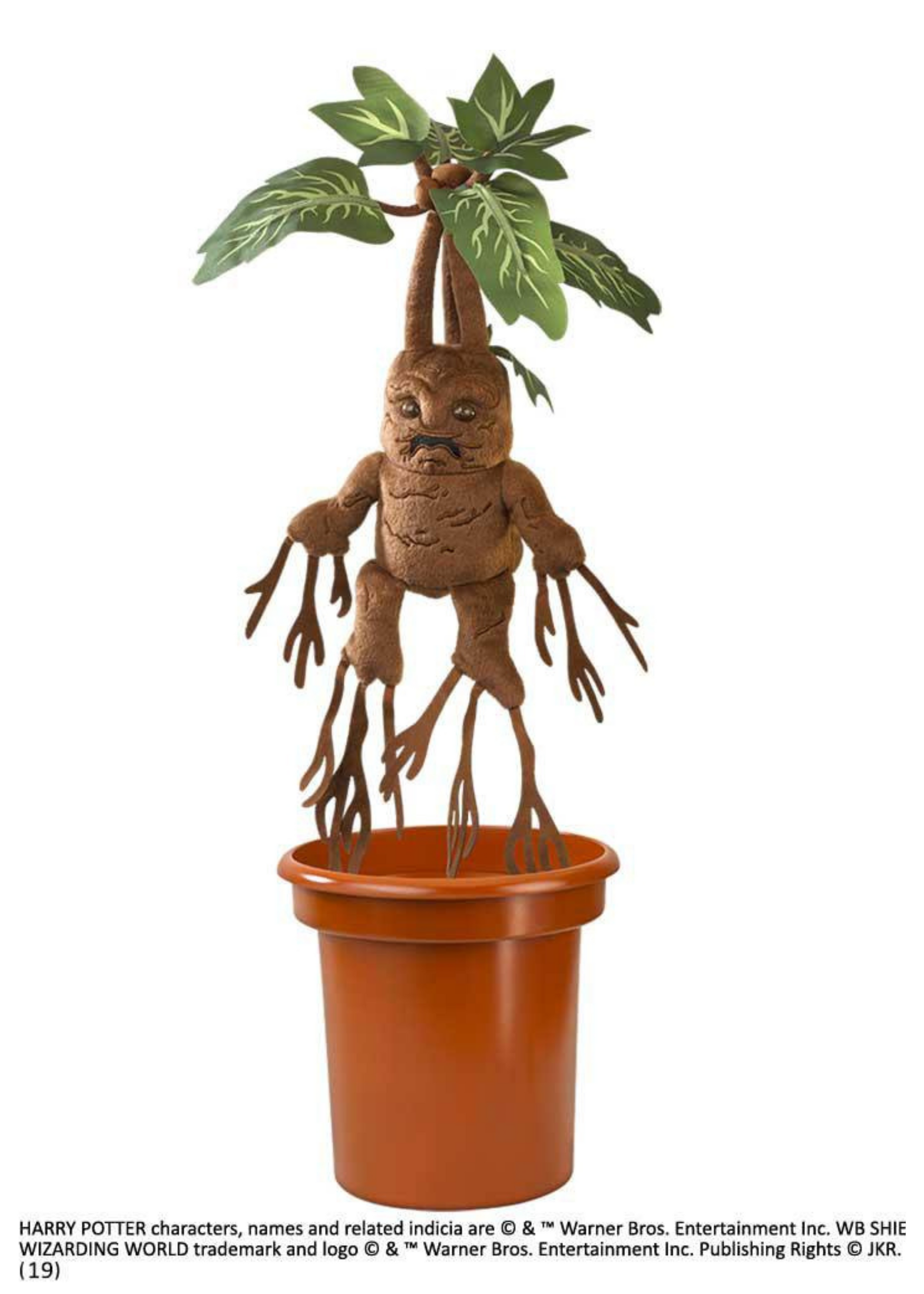 Harry Potter: Interactive Plush Figure Mandrake 30 cm