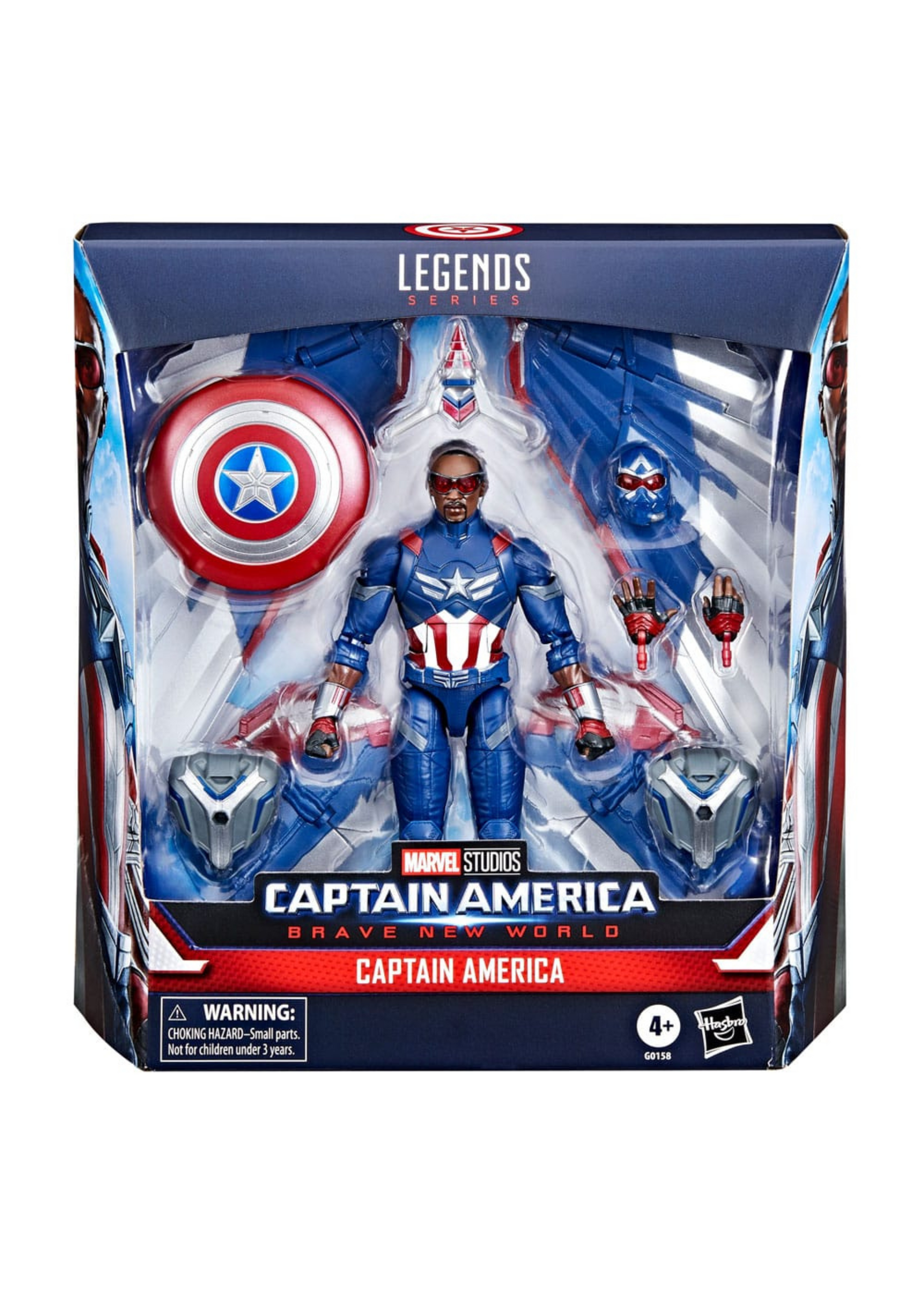 Marvel: Captain America Brave New World Legends Action Figure Captain America 15 cm