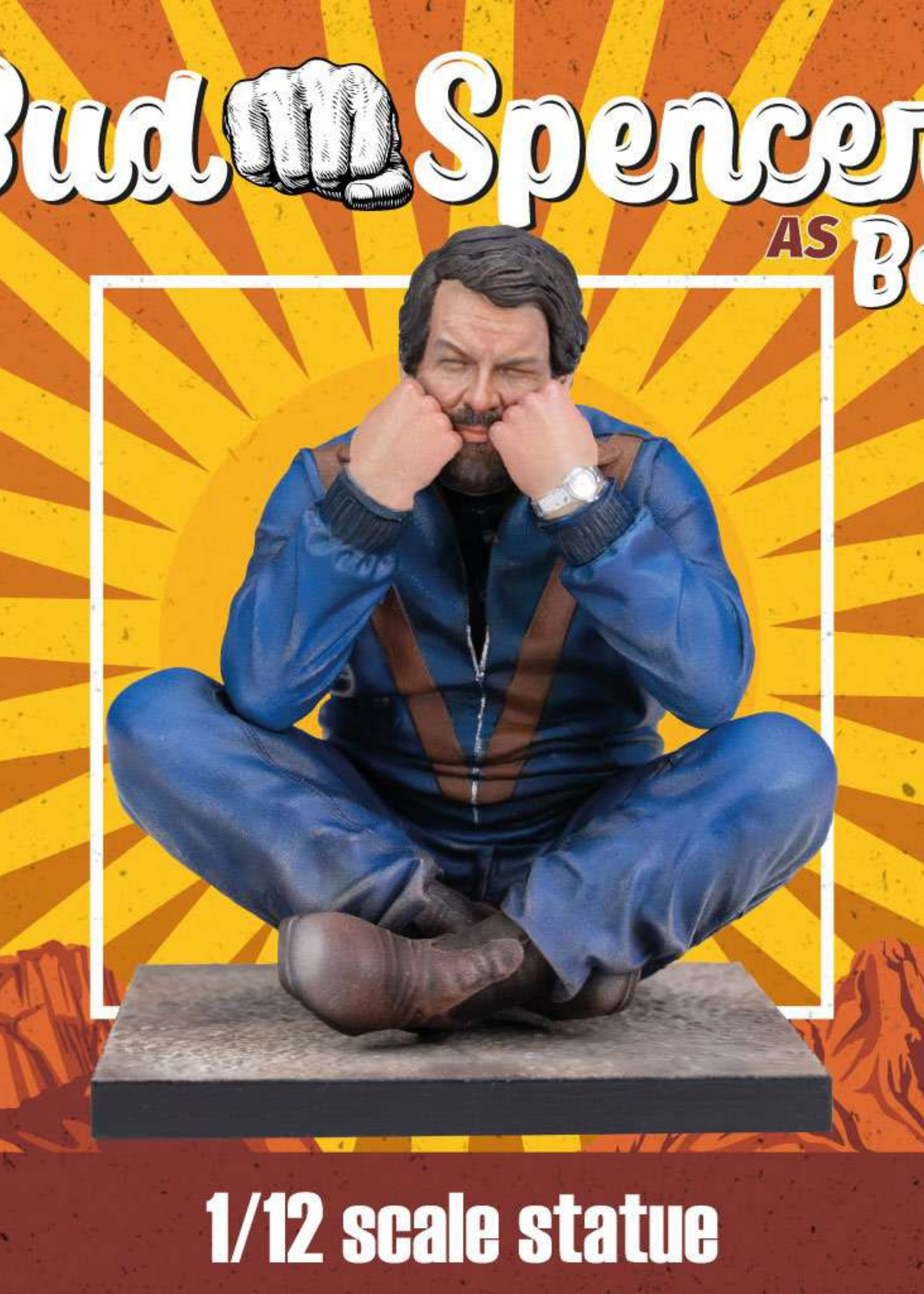 Infinite Statue: Bud spencer as ben 1/12 statue