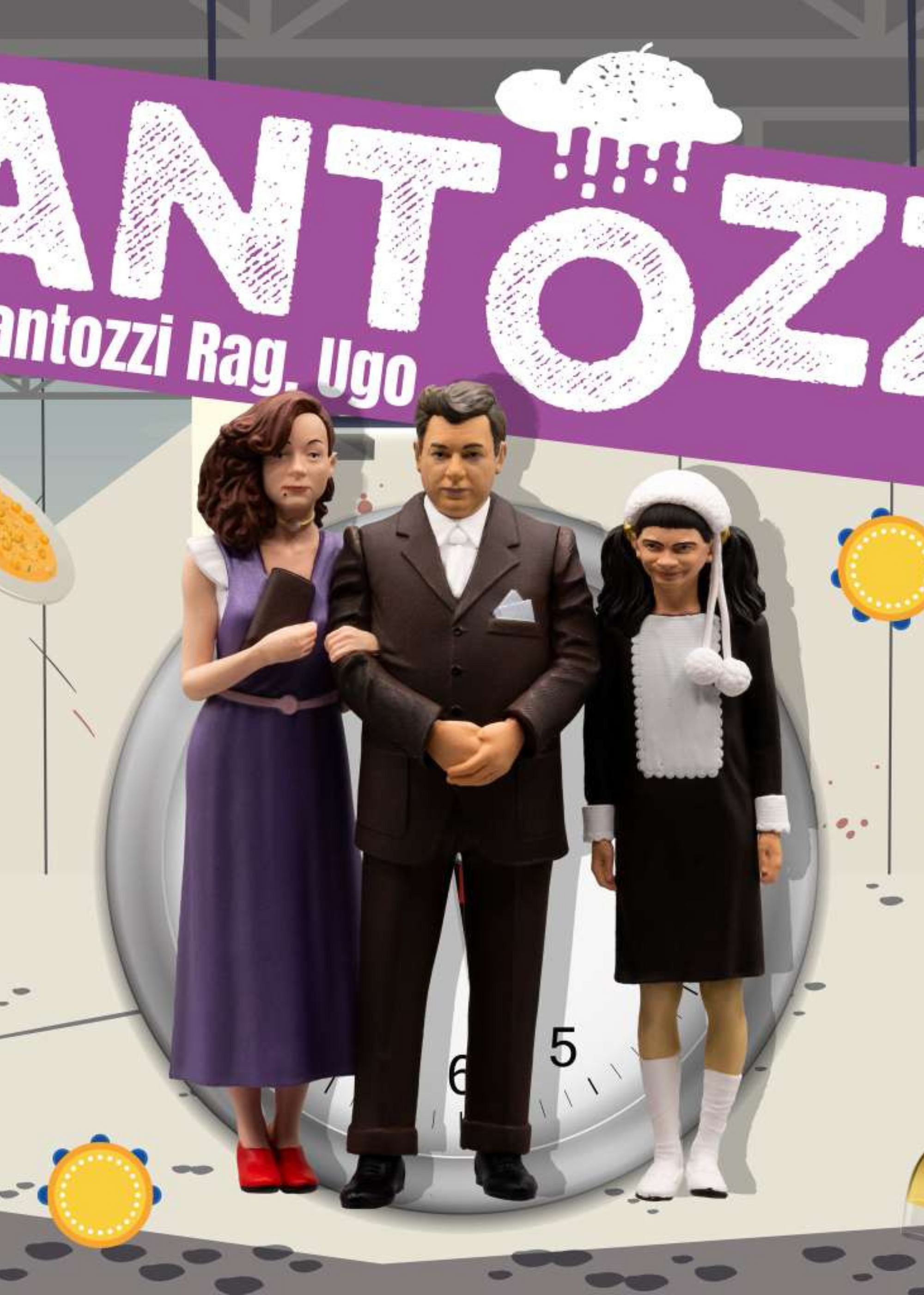 Infinite Statue: Fantozzi famiglia fantozzi ragionier ugo cinemini pvc