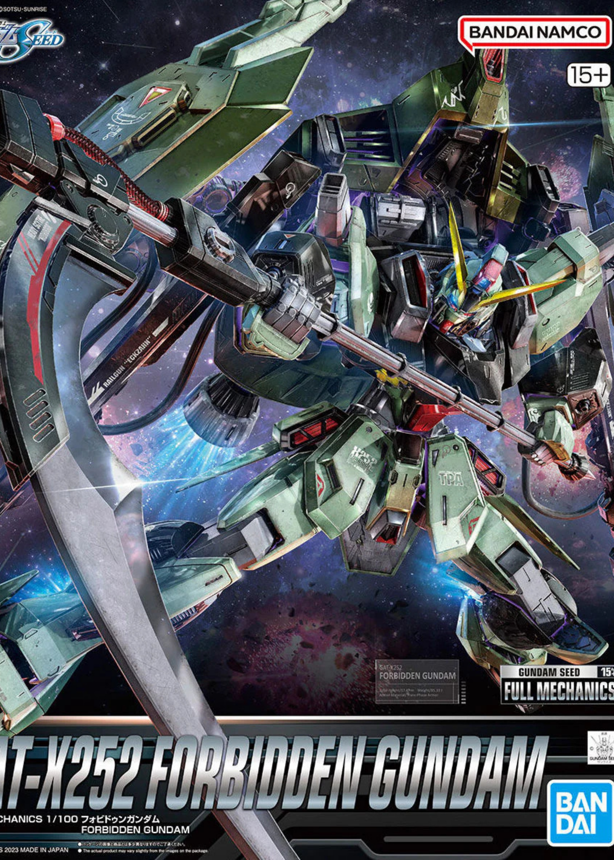 Gunpla: Bandai Model Kit - Gundam seed gundam forbidden 1/100