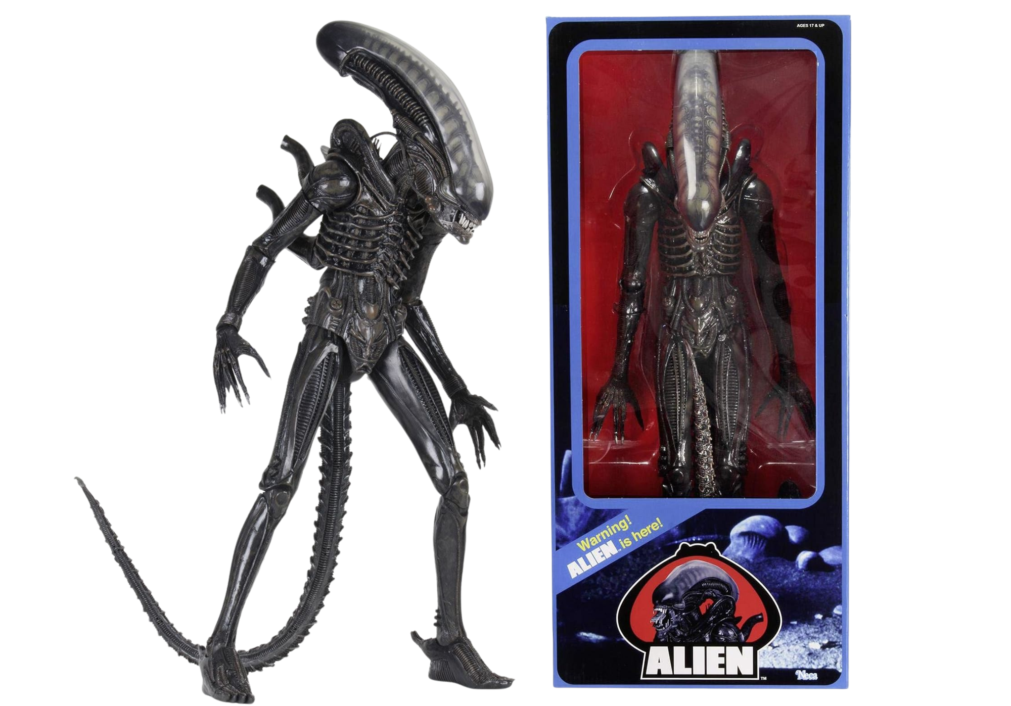 Alien 1979 Action Figure 1/4 Ultimate 40th Anniversary Big Chap 56 cm