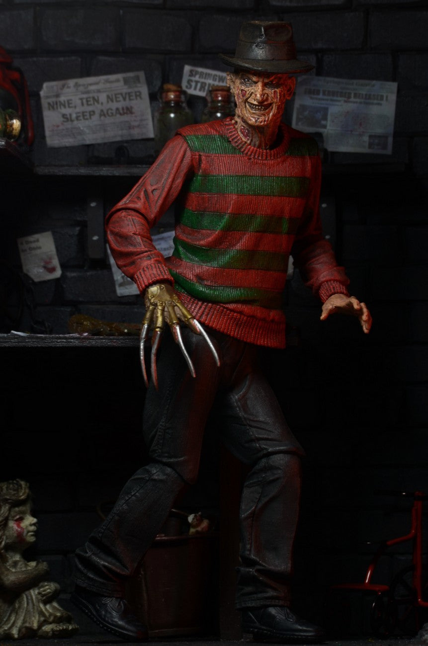 Nightmare on Elm Street Action Figure 30th Anniversary Ultimate Freddy Krueger 18 cm
