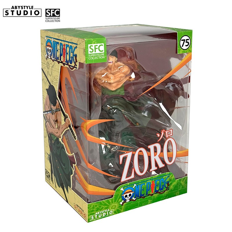 One piece: zoro - super figure collection 1:10 pvc statue