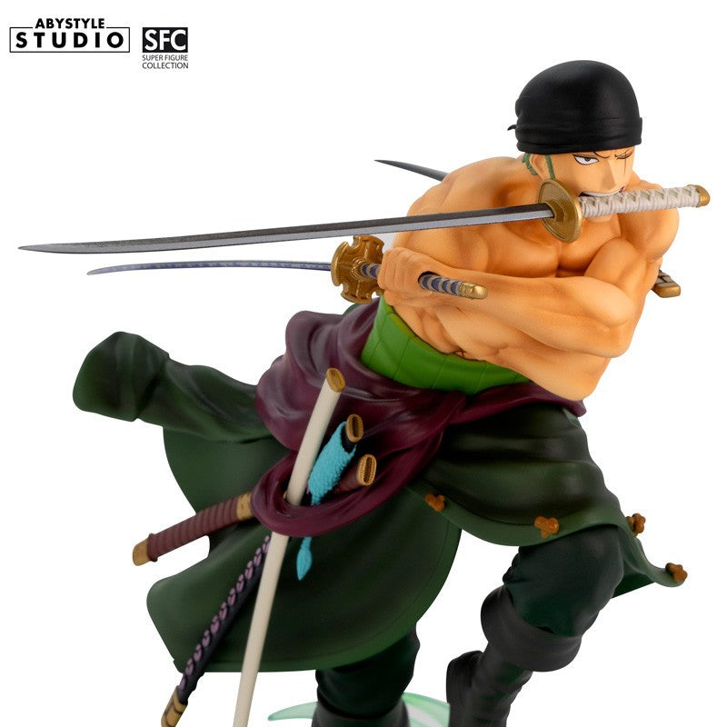 One piece: zoro - super figure collection 1:10 pvc statue