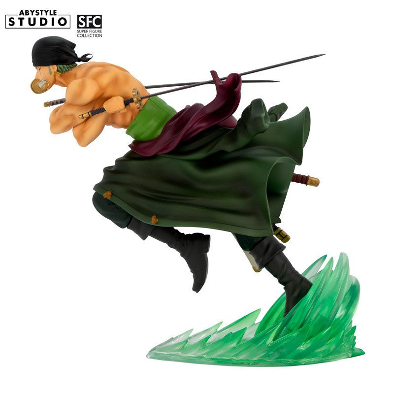 One piece: zoro - super figure collection 1:10 pvc statue