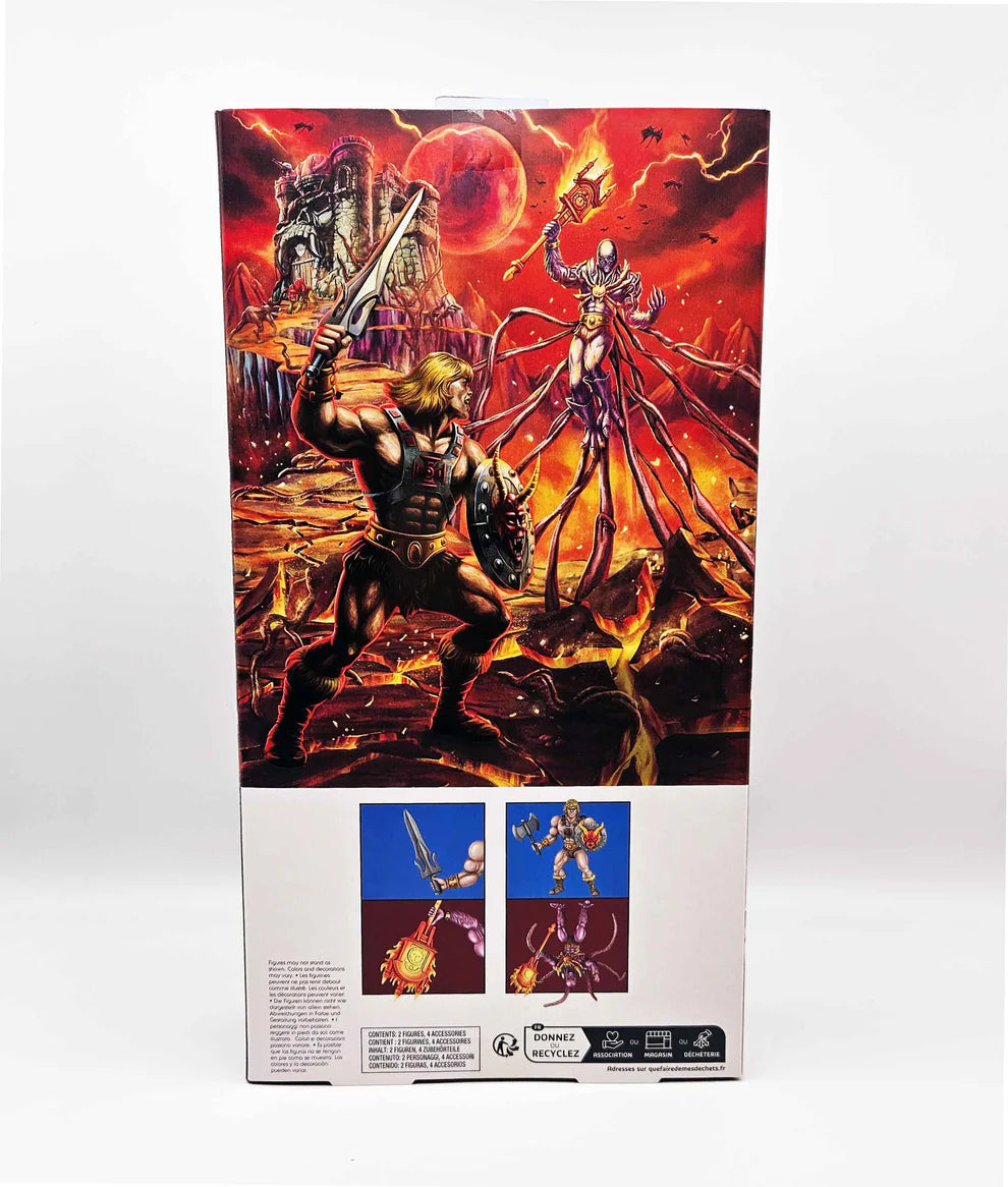 Masters of the Universe x Stranger Things: Origins Action Figure 2-Pack He-Man & Vecna 14 cm