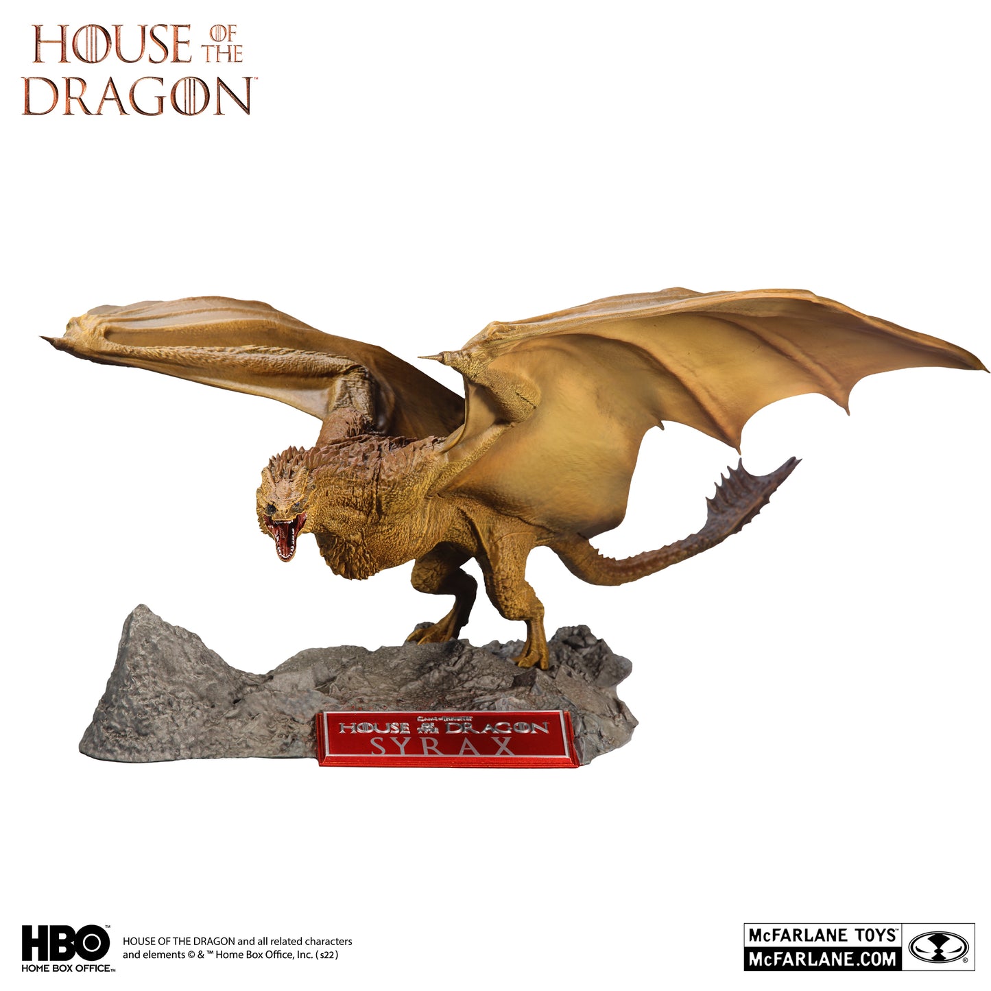 Game Of Thrones: Syrax Statue -House Of The Dragon