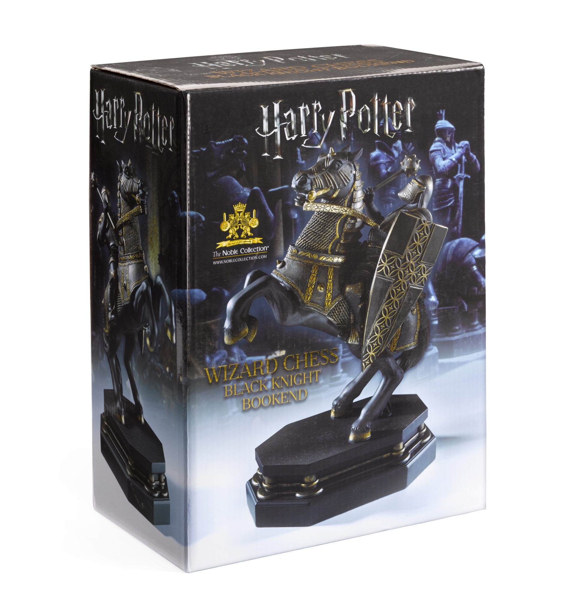 Harry Potter: Wizard Chess Knight Black Bookend - Fermalibri