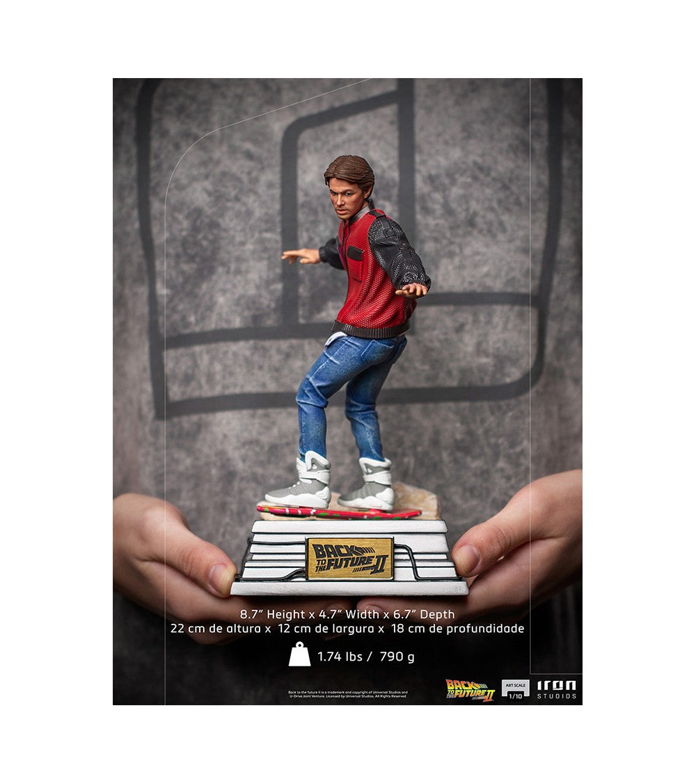 Back to the Future: Marty McFly on Hoverboard Art Scale 1/10 – Back to the Future Part II