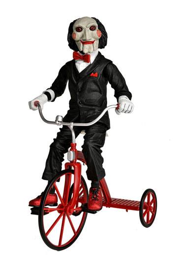 Saw Action Figure with Sound Billy with Tricyle 30 cm