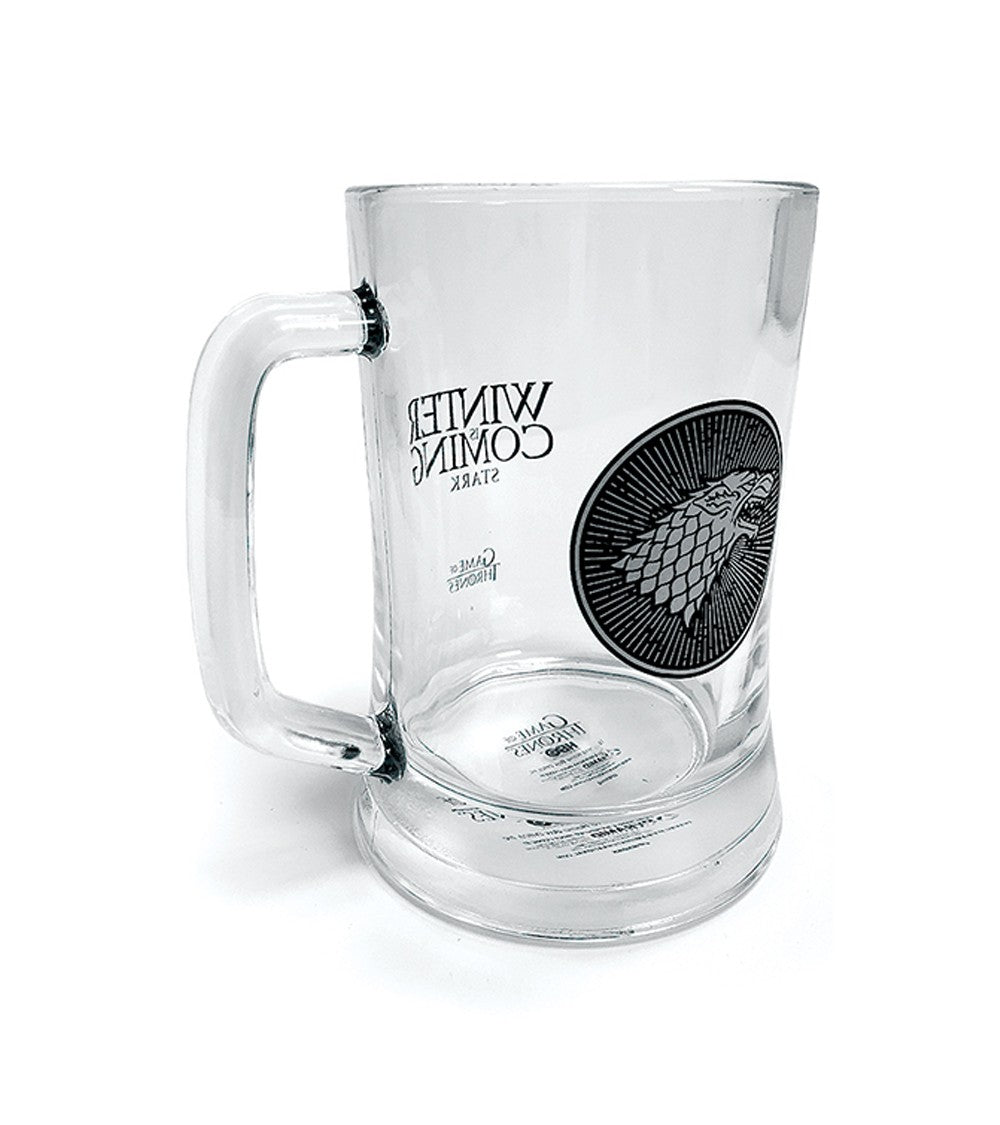 Game of Thrones: Stark Glass Steins (Boccale in vetro)