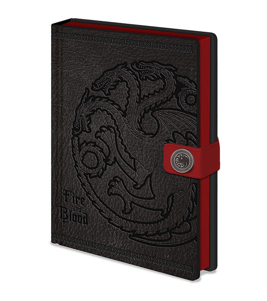 Game of Thrones: Targaryen Notebook Premium