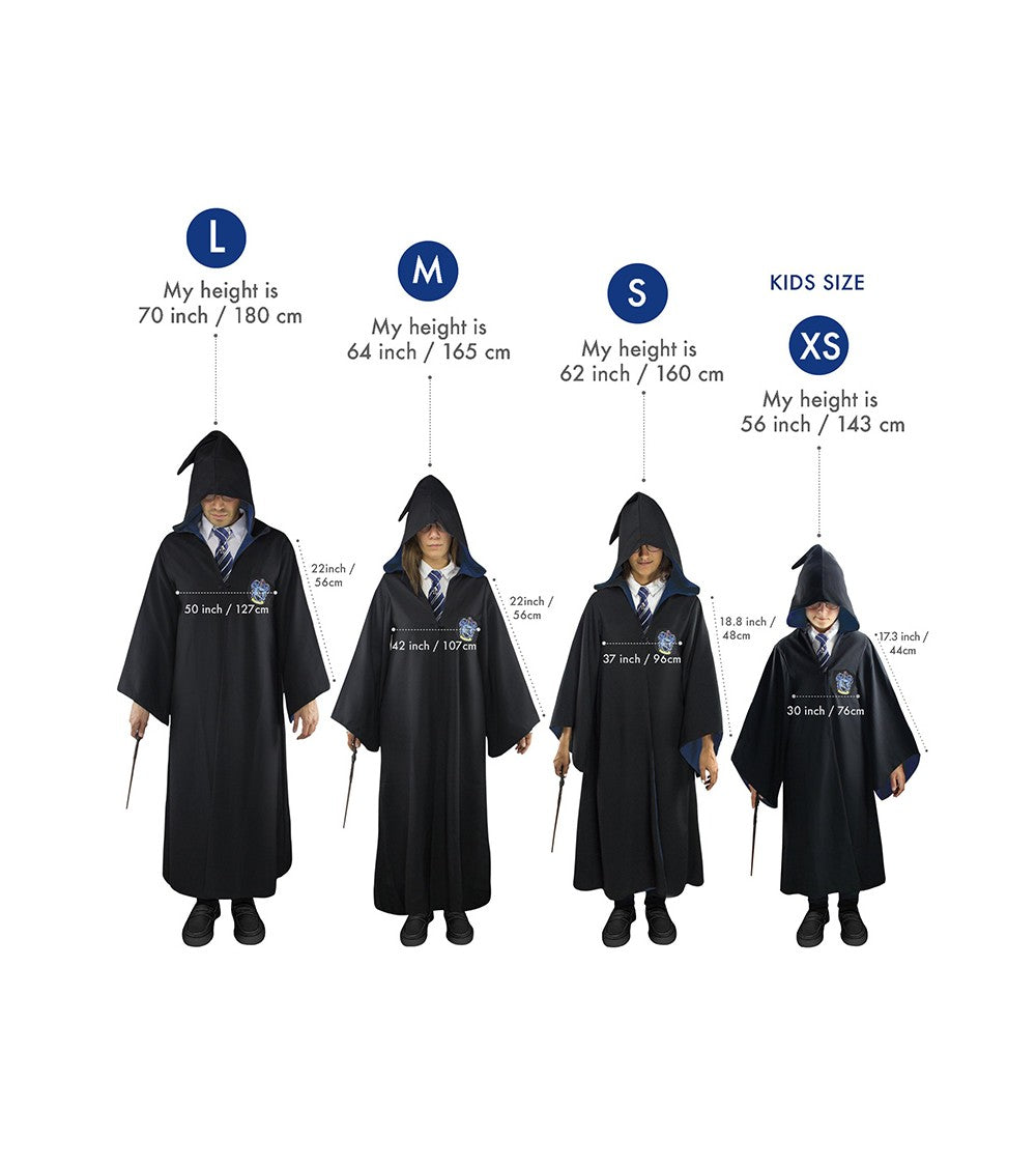 Harry Potter: Ravenclaw Robes - Uniforme Corvonero