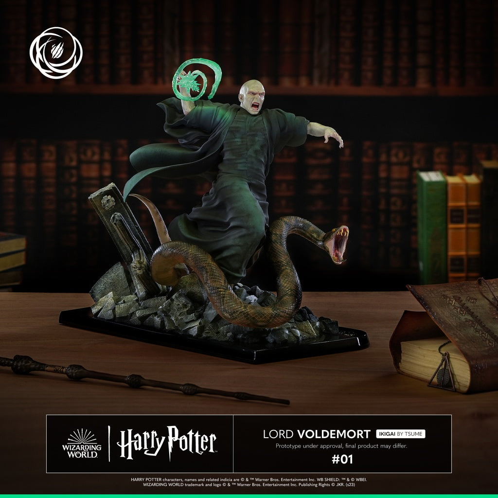 ---PREORDINE--- Harry Potter: Lord Voldemort 1/6 Statua IKIGAI Tsume