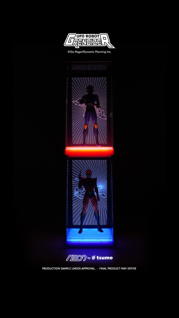 Ufo Robot Grendizer Duke Fleed Statue Neon By Tsume 25 cm