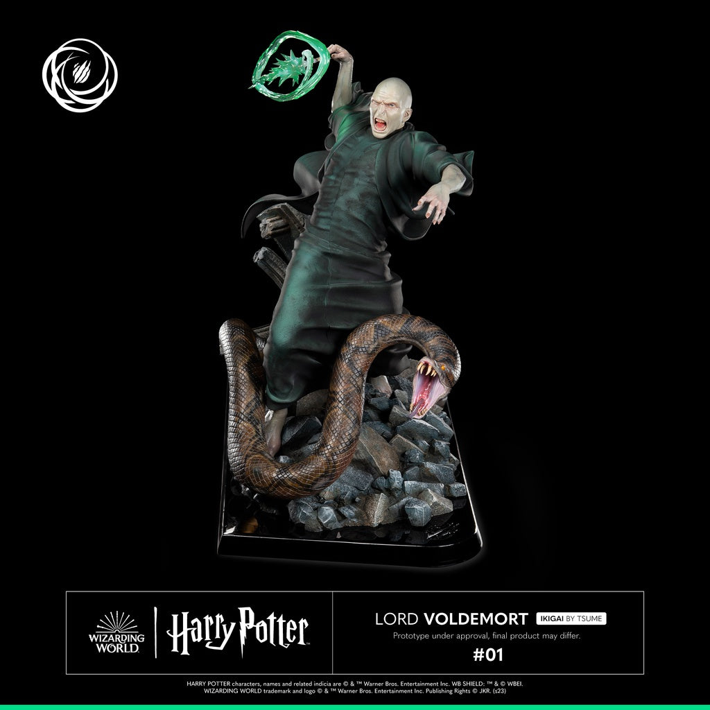 ---PREORDINE--- Harry Potter: Lord Voldemort 1/6 Statua IKIGAI Tsume