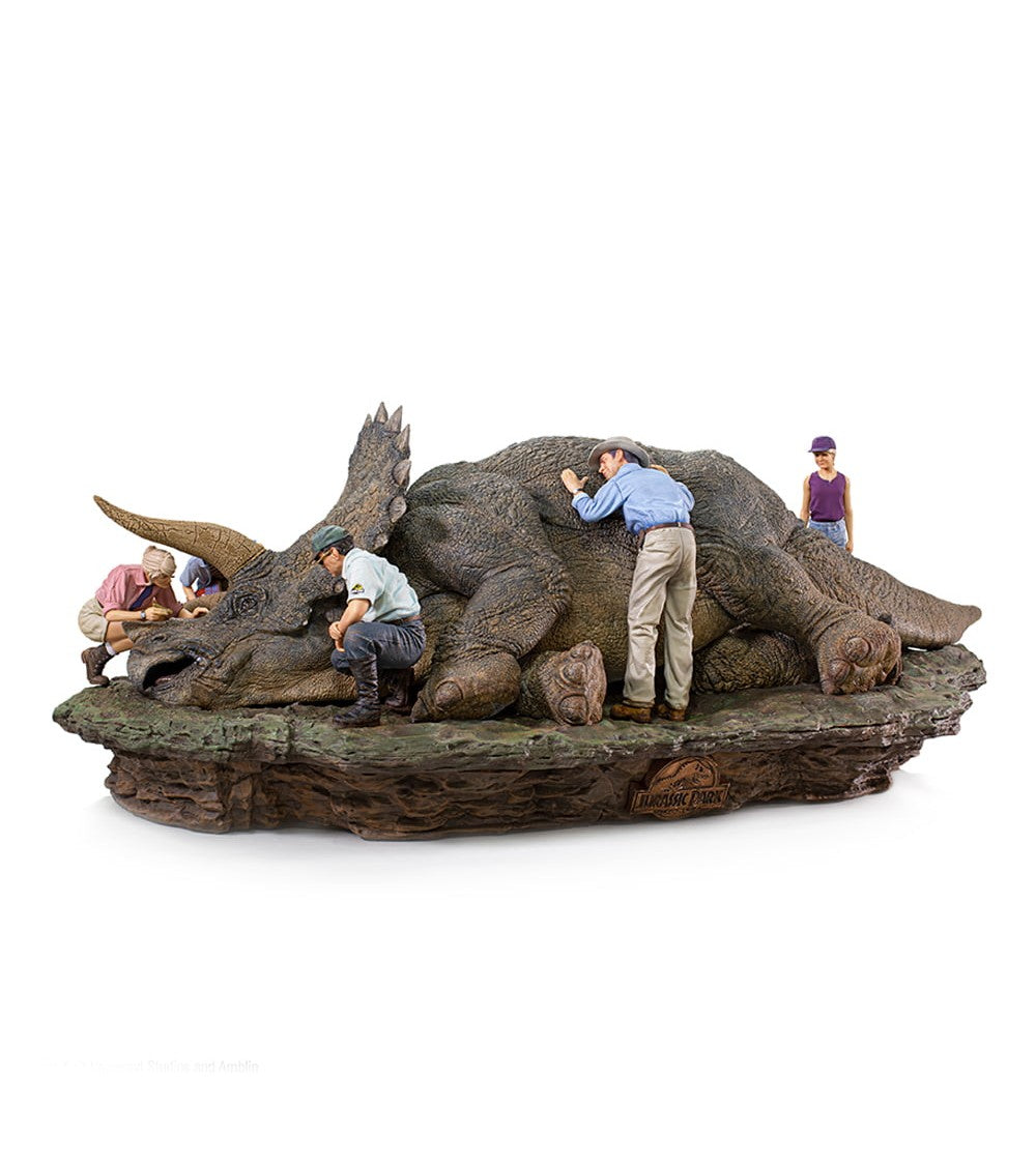 Jurassic Park: Triceratops Diorama BDS Art Scale 1/10 Deluxe