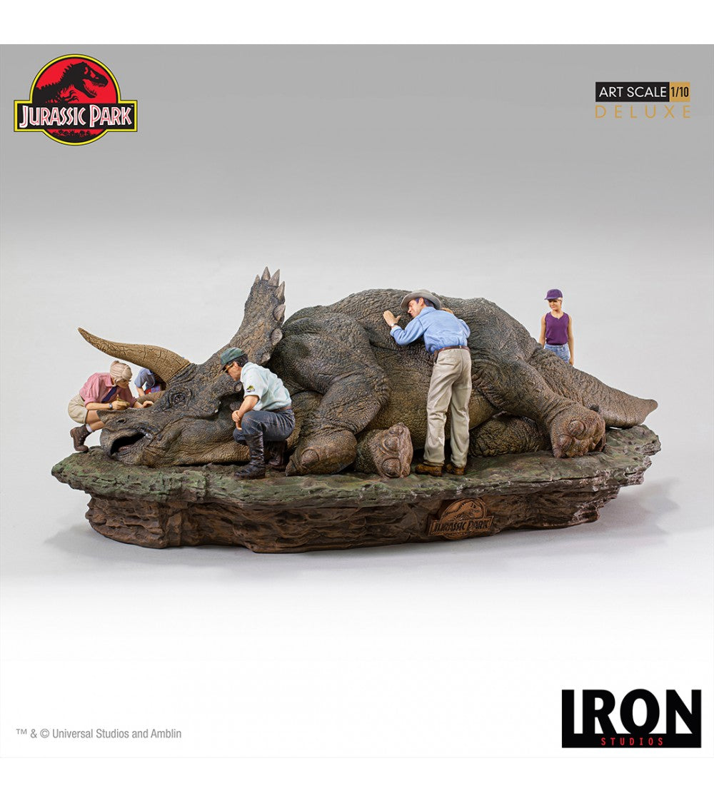 Jurassic Park: Triceratops Diorama BDS Art Scale 1/10 Deluxe