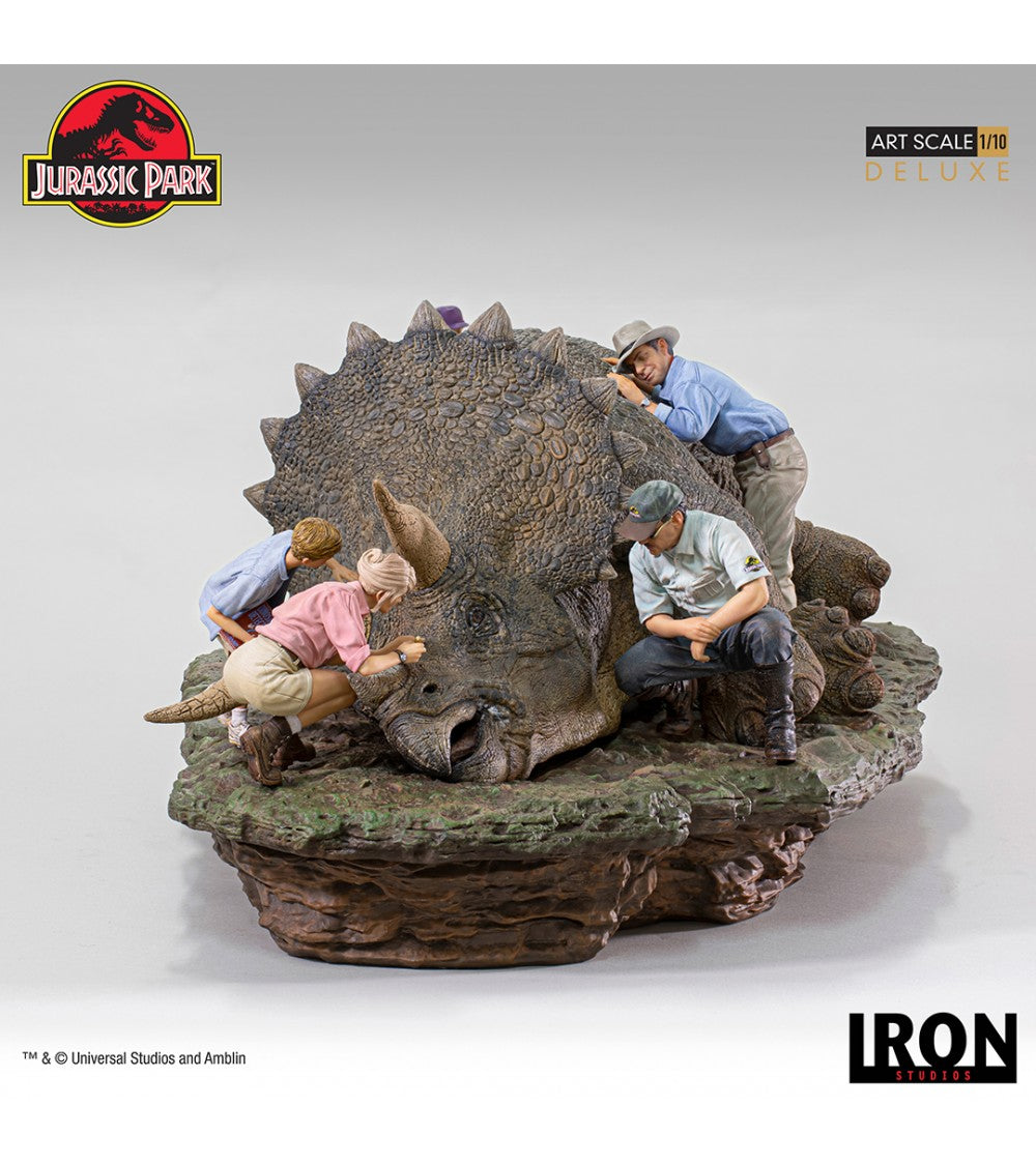 Jurassic Park: Triceratops Diorama BDS Art Scale 1/10 Deluxe