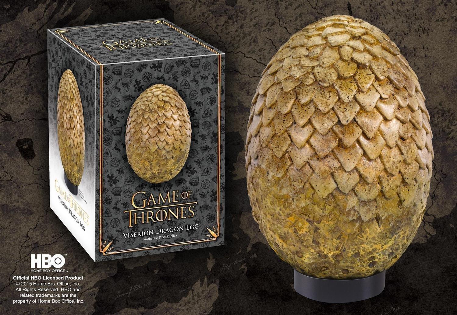 Game of Thrones: Dragon Egg Targaryen Prop Replica Viserion 20 cm