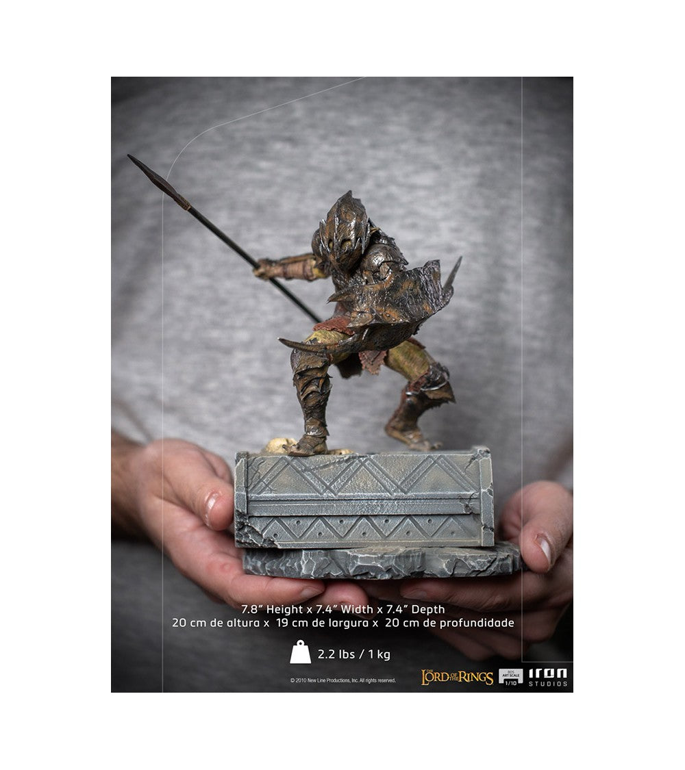 Lord Of The Rings: BDS Art Scale Statue 1/10 Armored Orc 20 cm