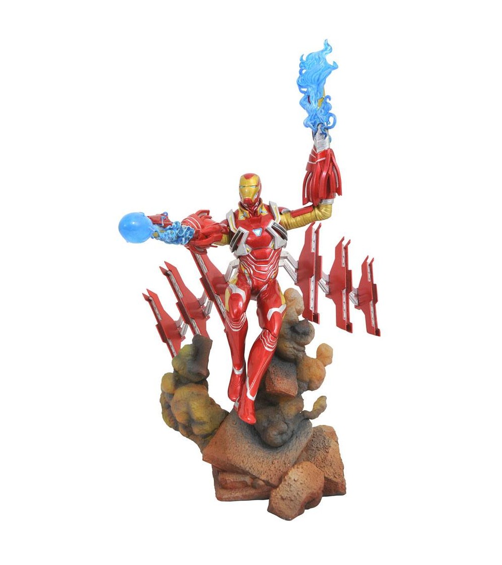 Marvel: Avengers Infinity War Marvel Movie Gallery PVC Statue Iron Man MK50 23 cm