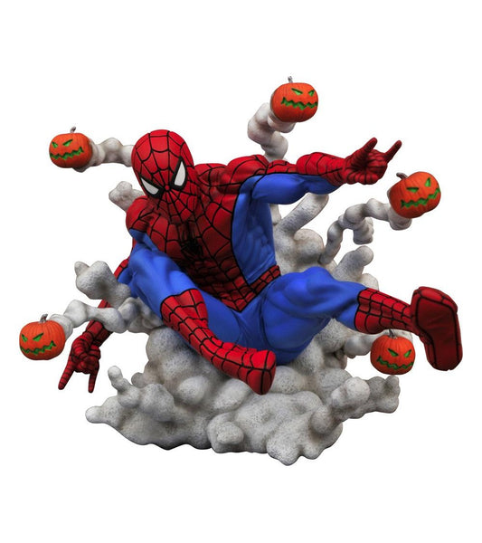 Marvel: Comic Gallery PVC Statue Spider-Man Pumpkin Bombs 15 cm