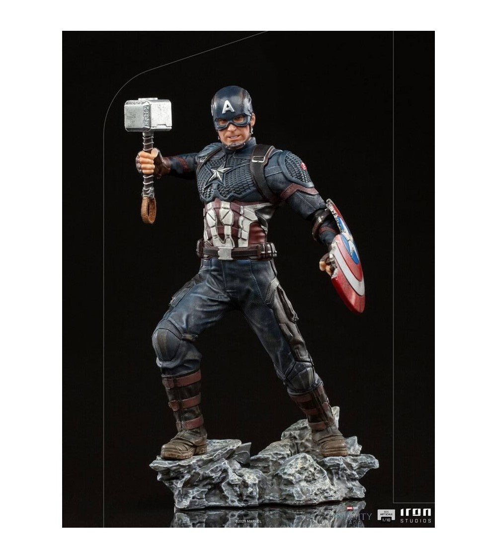 Marvel: The Infinity Saga BDS Art Scale Statue 1/10 Captain America Ultimate 21 cm