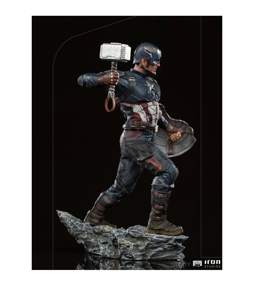 Marvel: The Infinity Saga BDS Art Scale Statue 1/10 Captain America Ultimate 21 cm