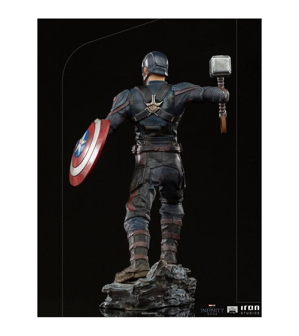 Marvel: The Infinity Saga BDS Art Scale Statue 1/10 Captain America Ultimate 21 cm