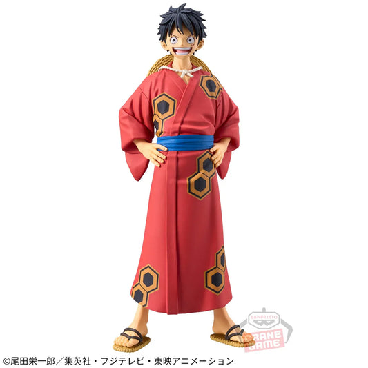 One Piece: DXF The Grandline Series - Wanokuni Monkey D. Luffy Yukata Version Figure