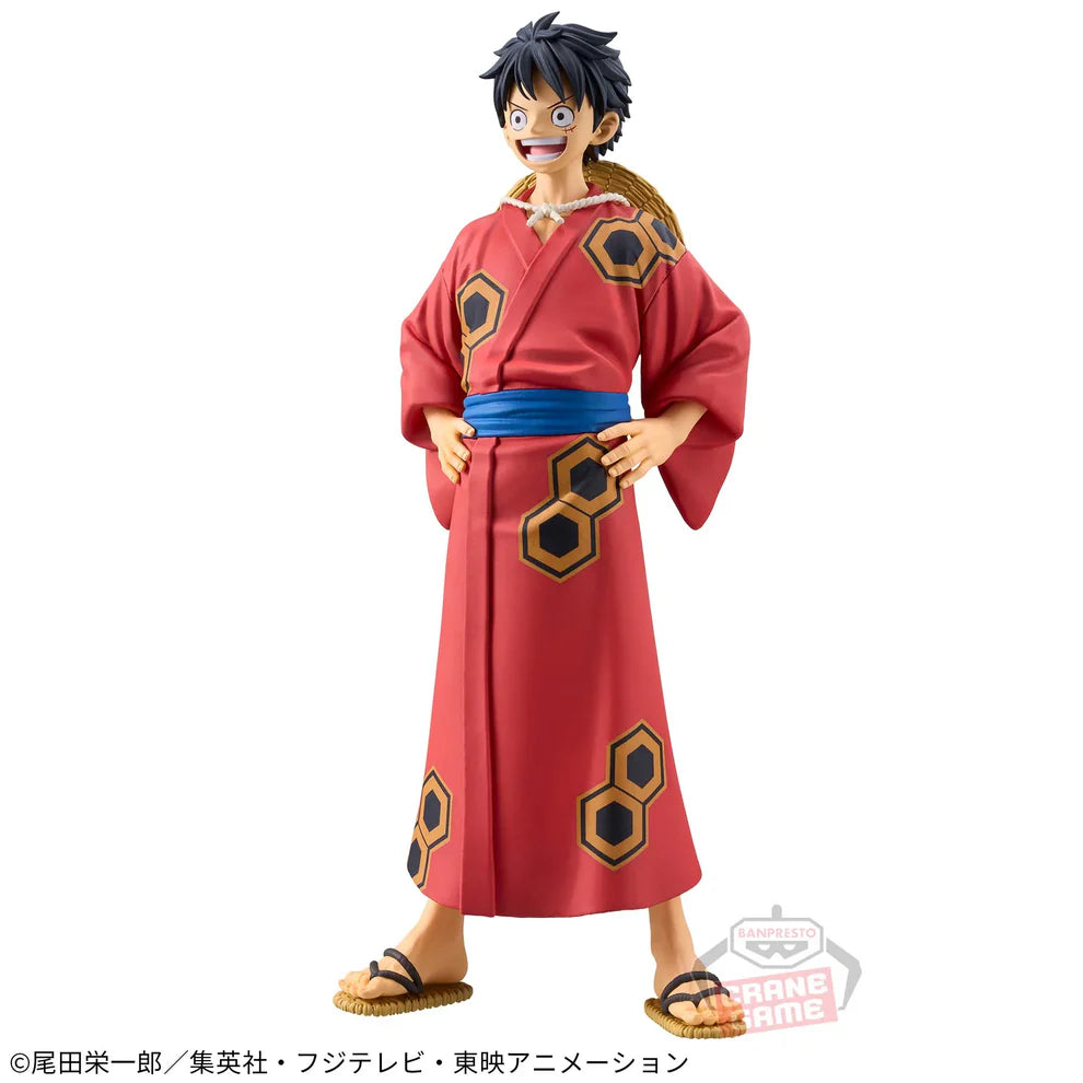 One Piece: DXF The Grandline Series - Wanokuni Monkey D. Luffy Yukata Version Figure