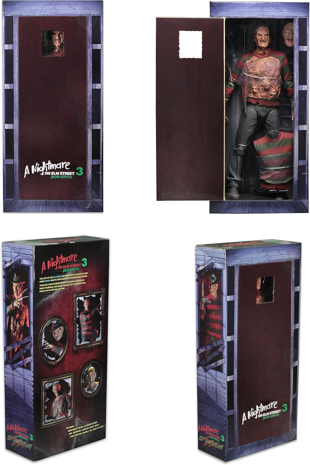 Nightmare On Elm Street 3 Dream Warriors Action Figure 1/4 Freddy Krueger 45 cm