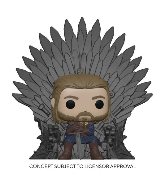 Pop! Game of Thrones Deluxe Vinyl Figure Ned Stark on Throne 9 cm