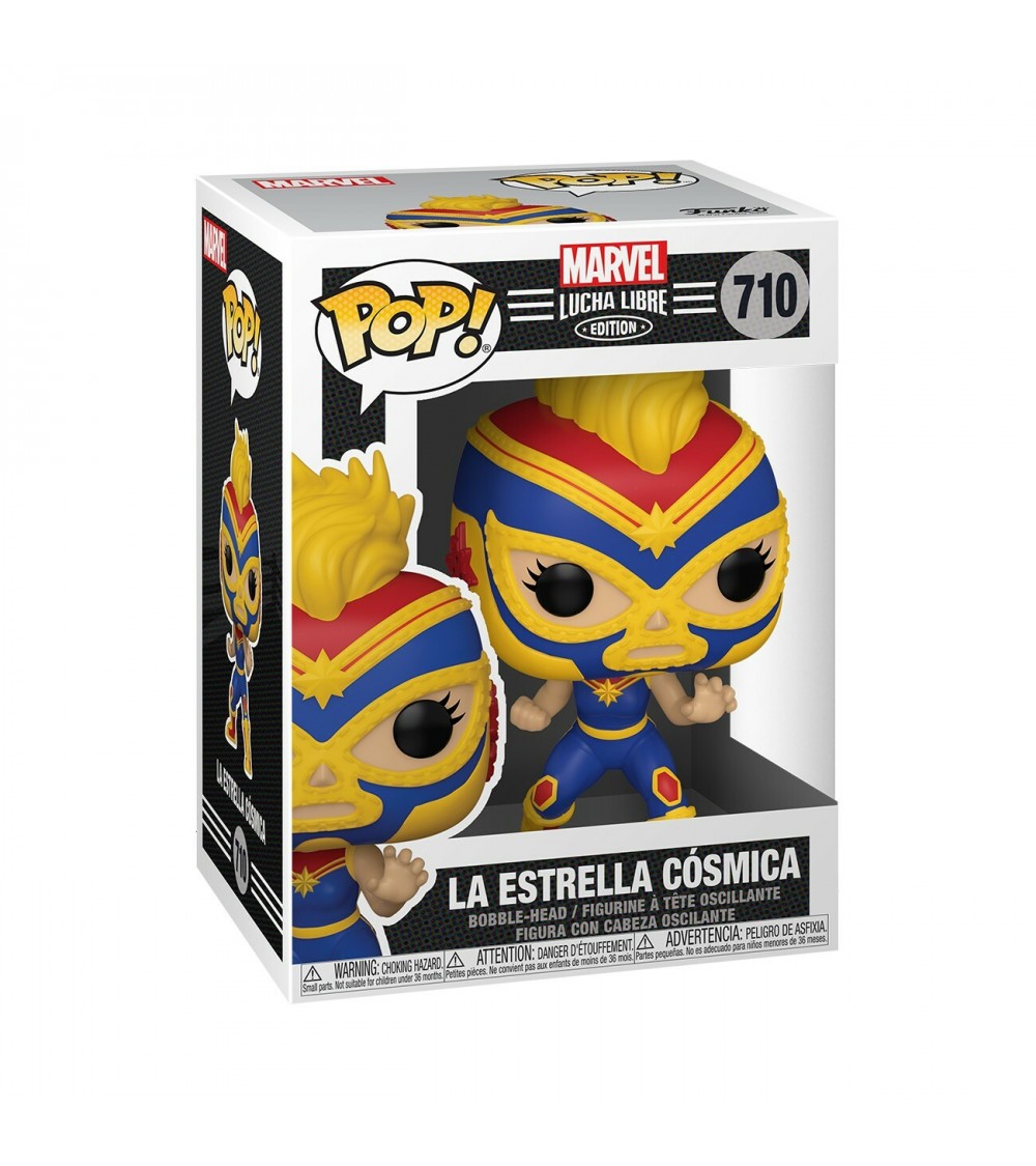 Pop! Marvel: Lucha Libre - Captain Marvel