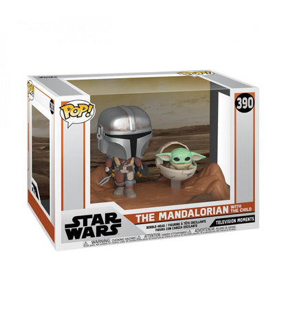 Pop! Moment: Star Wars The Mandalorian - Mandalorian and the Child