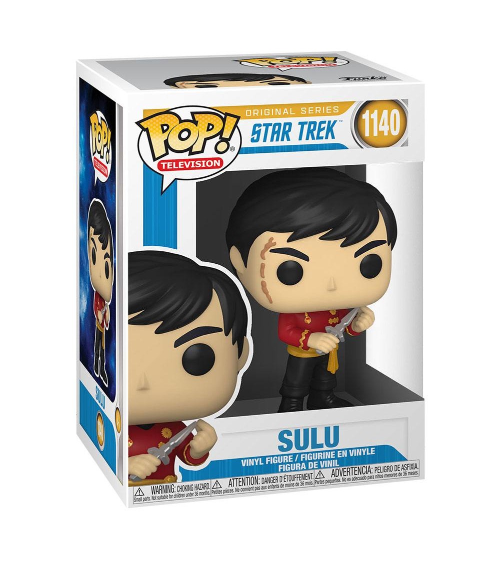 Pop! Star Trek: The Original SeriesTV Vinyl Figure Sulu (Mirror Mirror Outfit) 9 cm