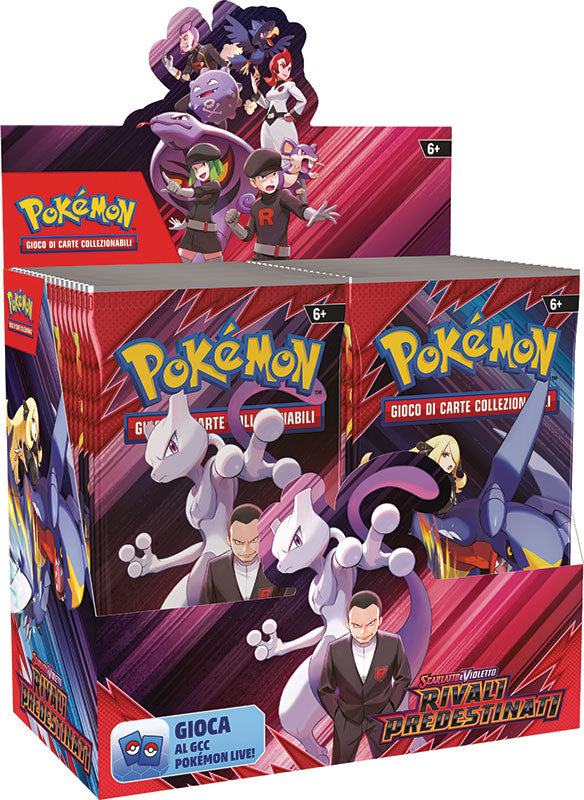 Pokemon: Scarlatto E Violetto Rivali Predestinati Box 36 bustine - ITA