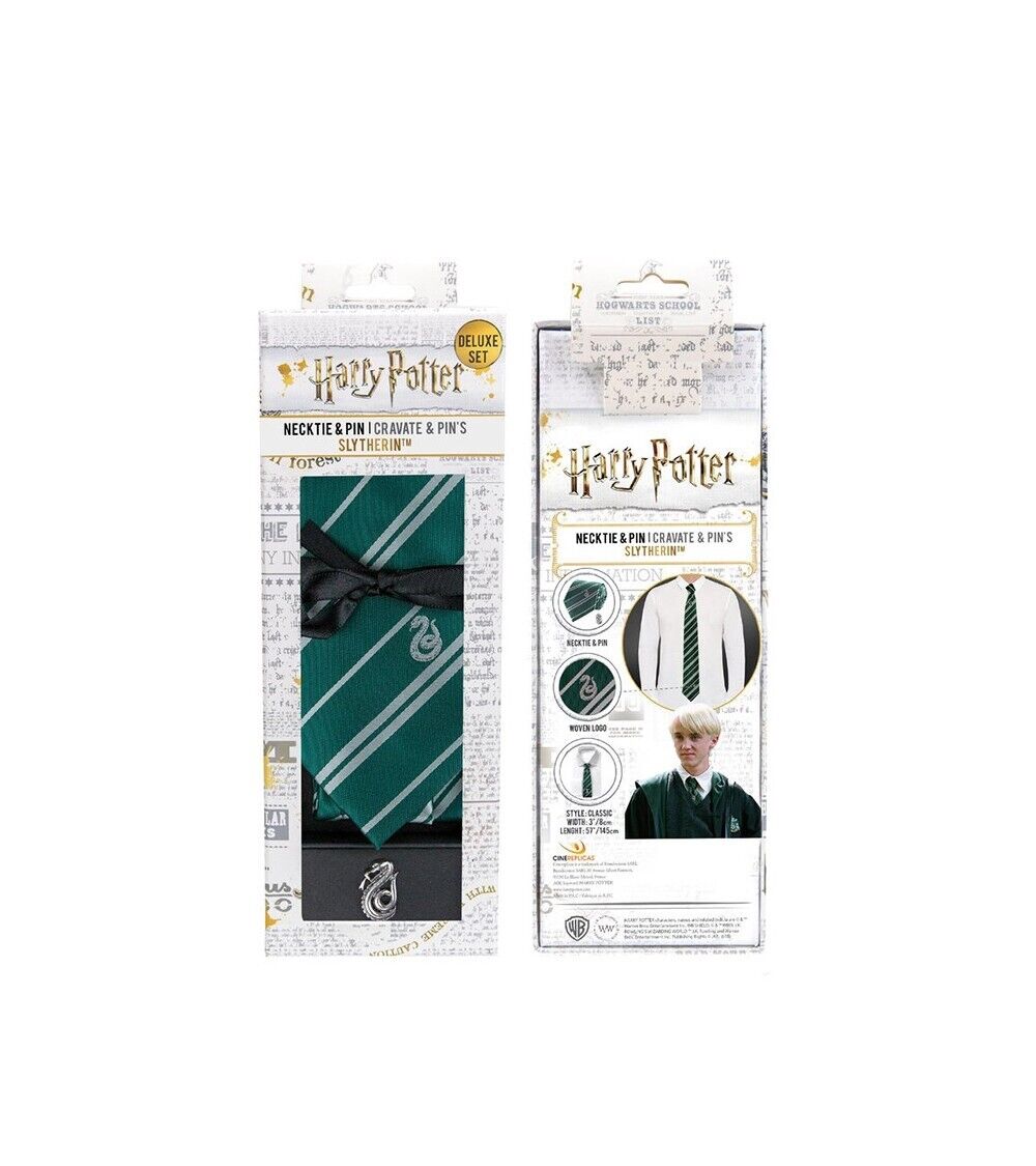 Harry Potter: Slytherin Necktie Dlx Box Set (Cravatta)