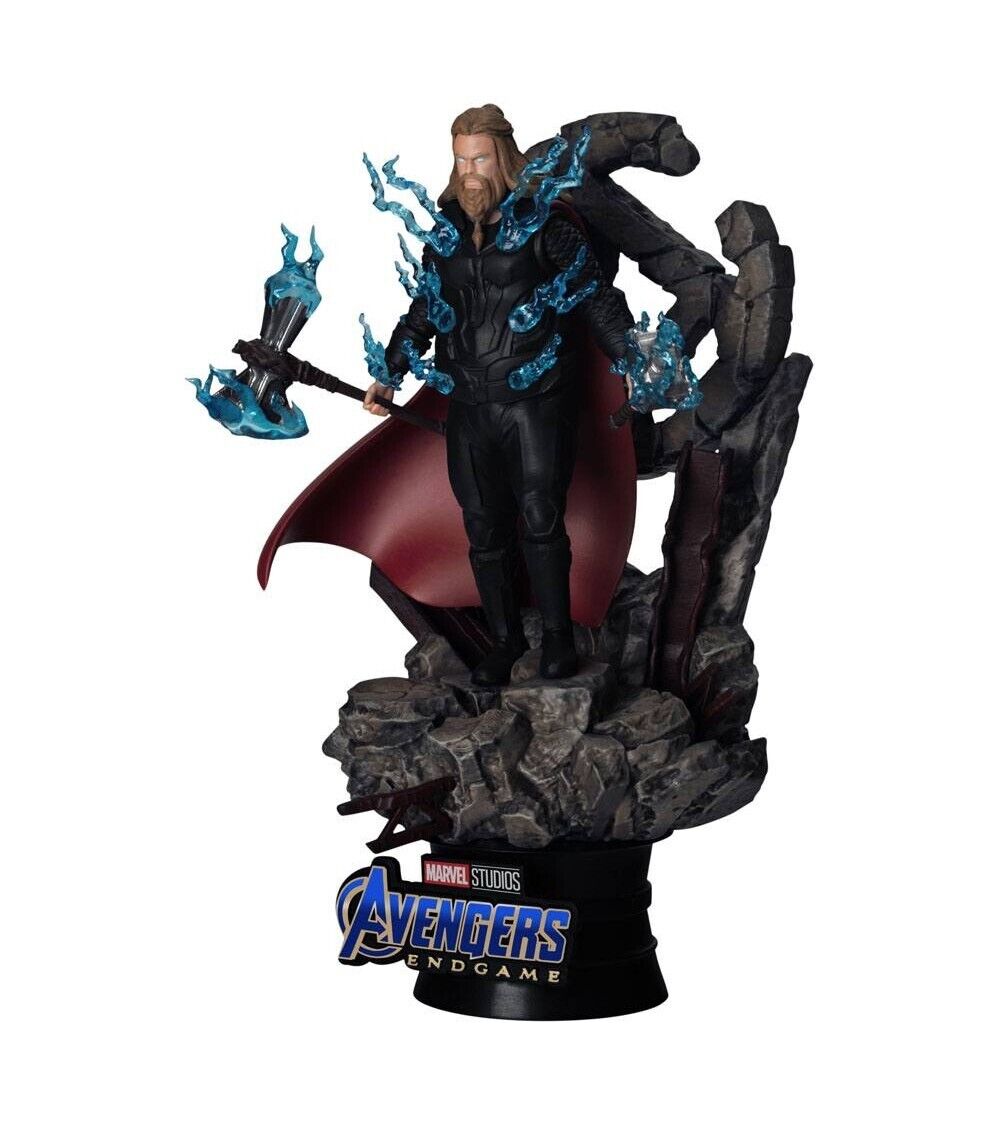 Marvel: Endgame D-Stage PVC Diorama Thor Closed Box Version 16 cm