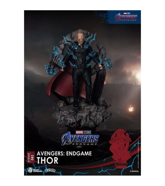 Marvel: Endgame D-Stage PVC Diorama Thor Closed Box Version 16 cm