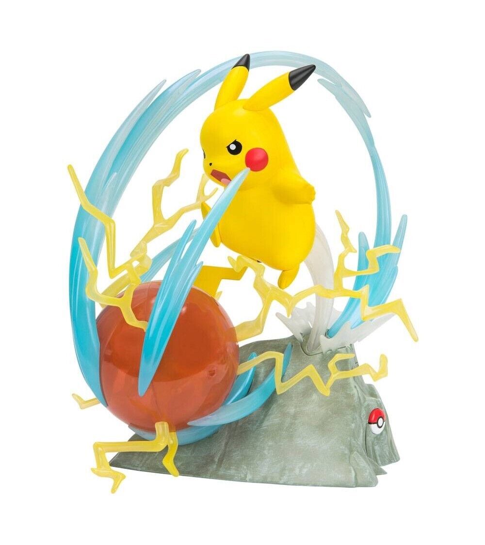 Pokémon: 25th anniversary Light-Up Deluxe Statue Pikachu 33 cm