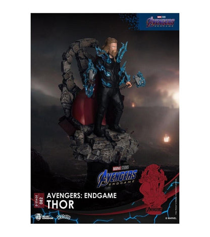 Marvel: Endgame D-Stage PVC Diorama Thor Closed Box Version 16 cm