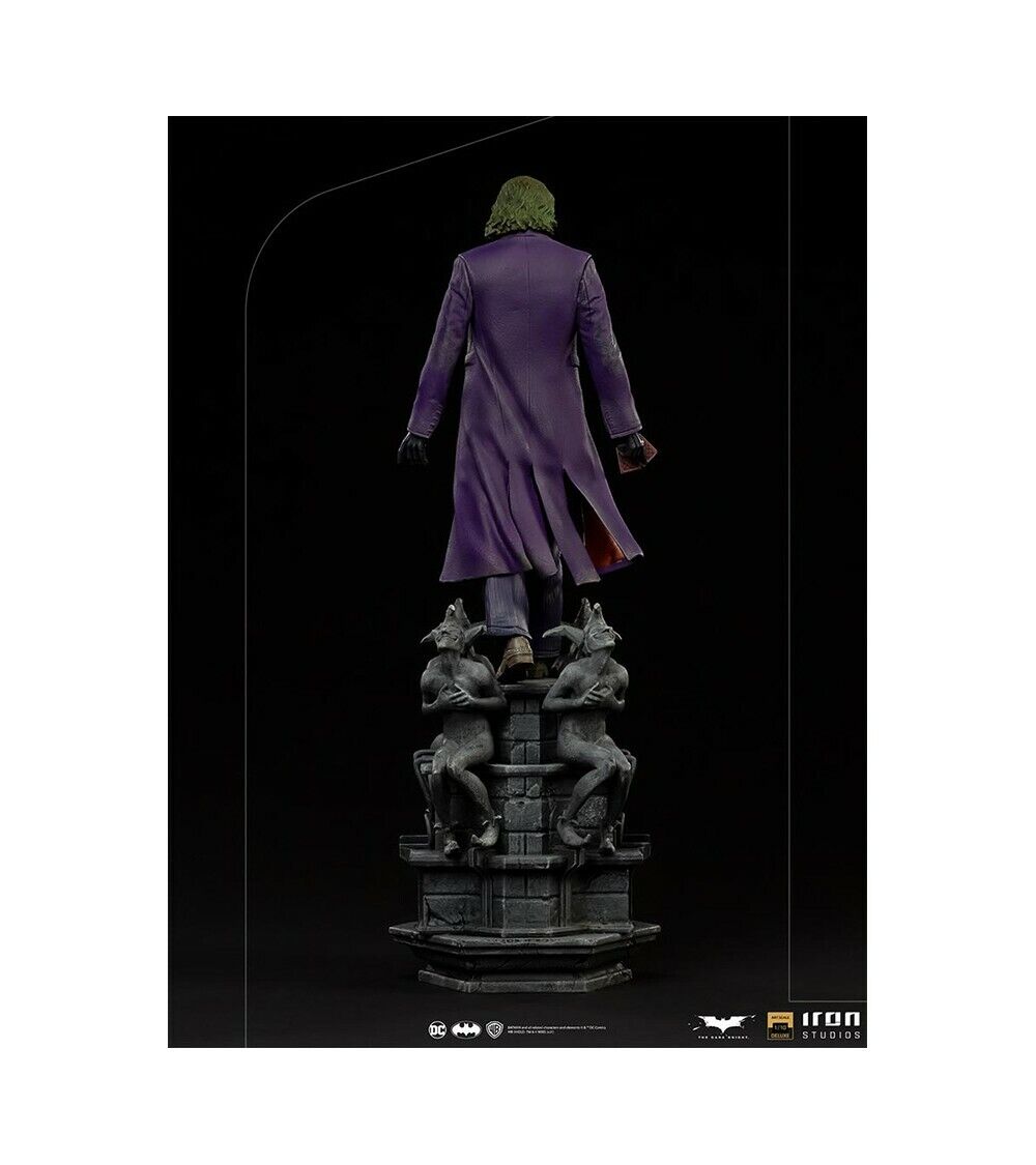 DC Comics: The Joker Deluxe Art Scale 1/10 – The Dark Knight - Iron Studios