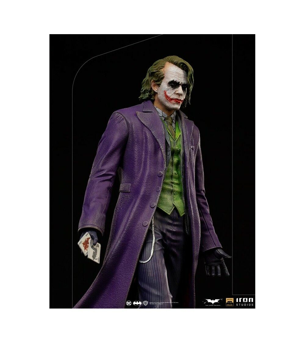 DC Comics: The Joker Deluxe Art Scale 1/10 – The Dark Knight - Iron Studios