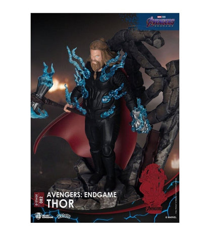 Marvel: Endgame D-Stage PVC Diorama Thor Closed Box Version 16 cm