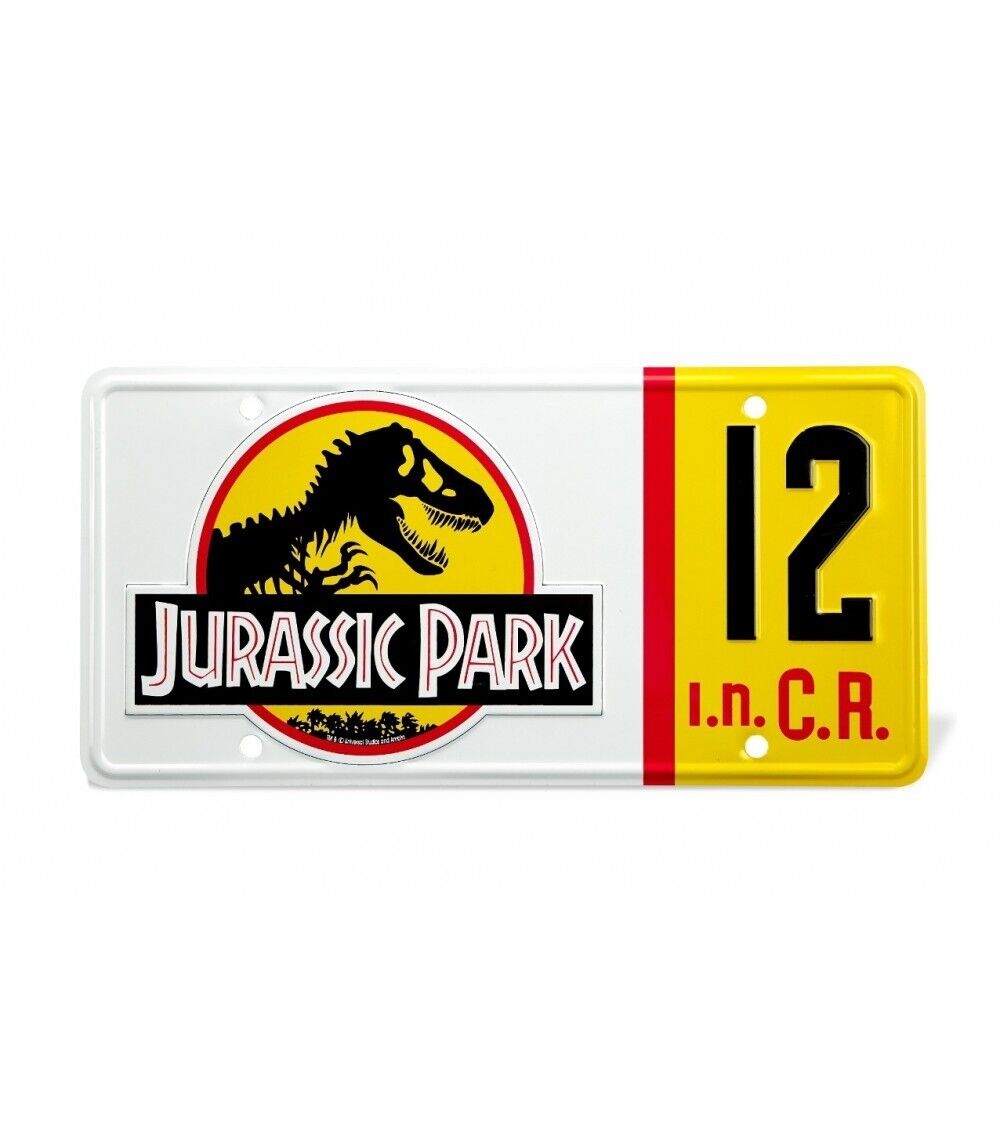 Jurassic Park: Dennis Nedry License Plate Replica